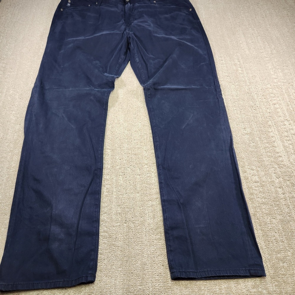 Adriano Goldschmied Pants Men 38x32 The Everett Slim Straight Stretch Blue